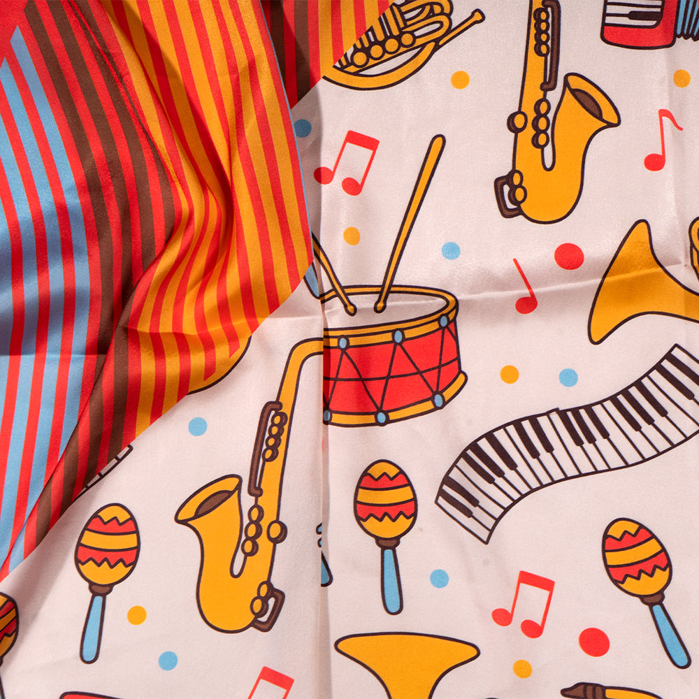 Rhythm Patch Melody Scarf