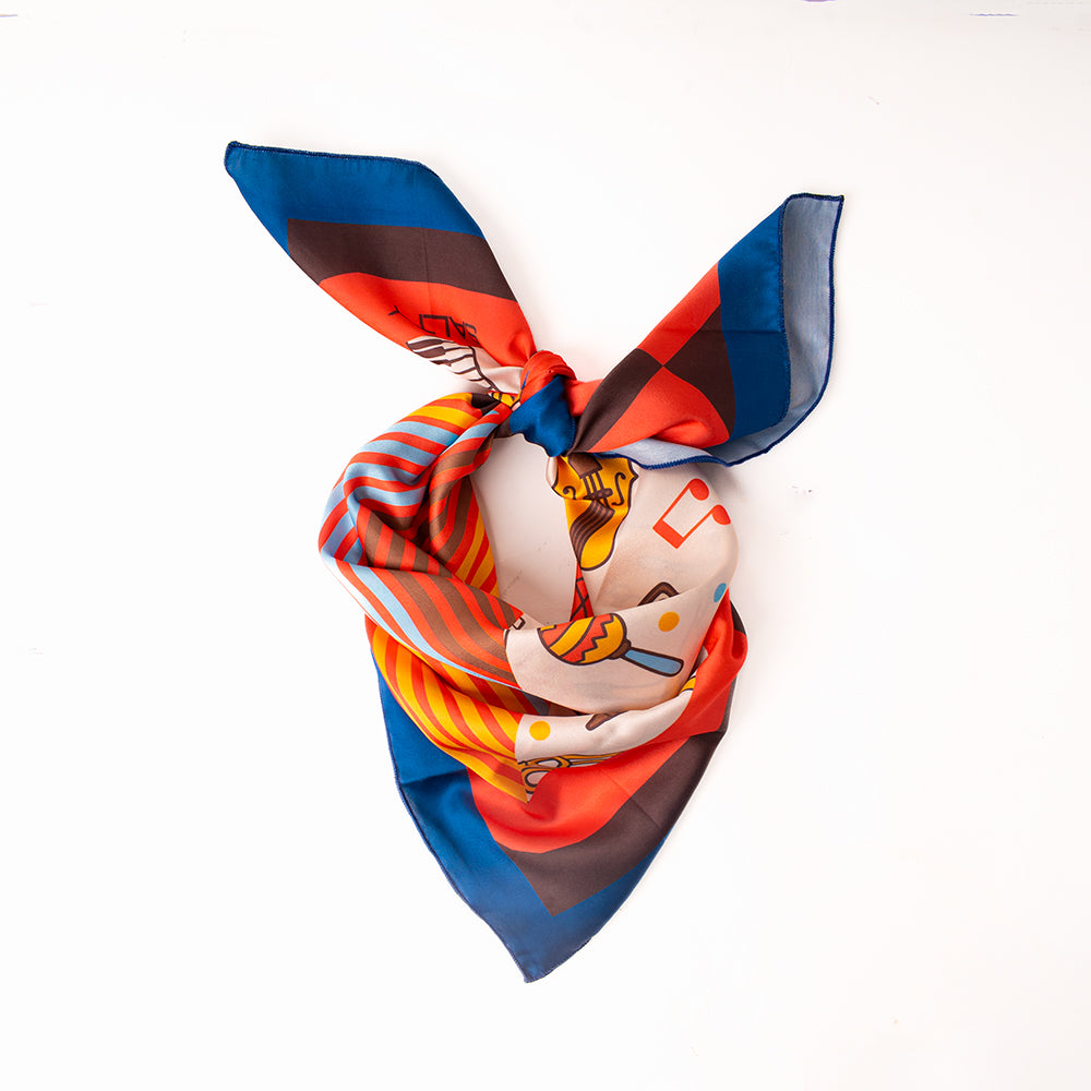 Rhythm Patch Melody Scarf