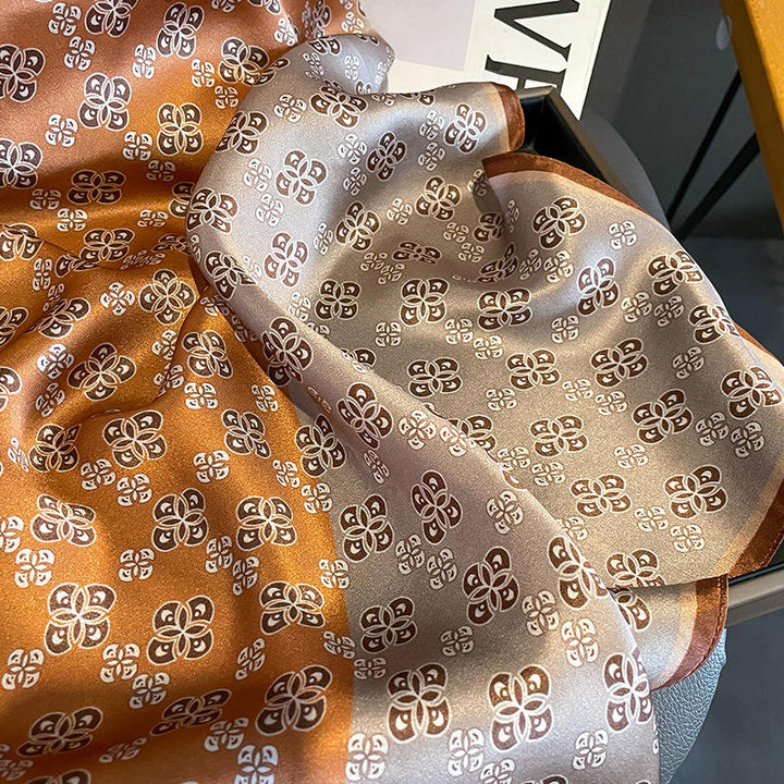 Cocoa Chic Satin Scarf