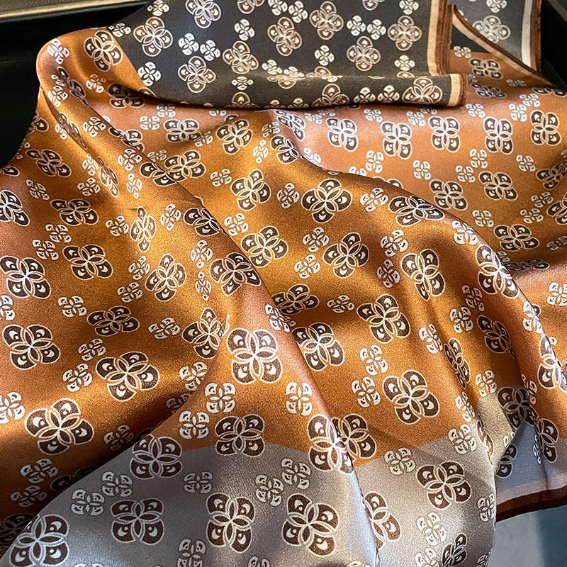 Cocoa Chic Satin Scarf