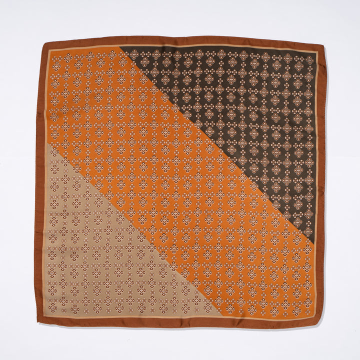 Cocoa Chic Satin Scarf
