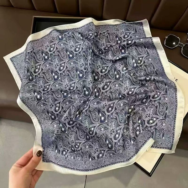 Moonlit Paisley Scarf
