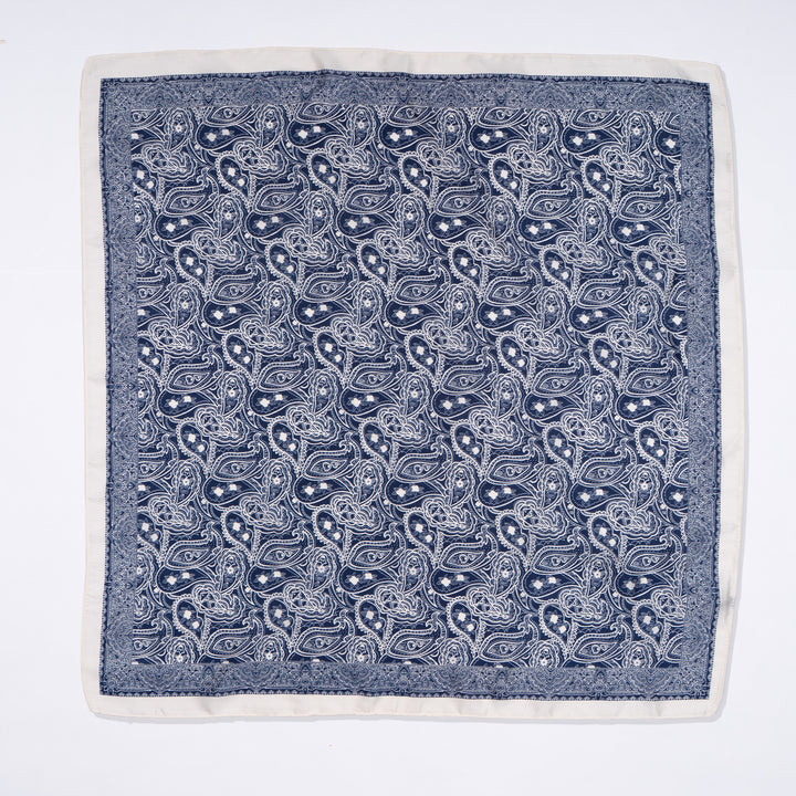 Moonlit Paisley Scarf