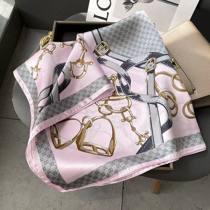 Ivory Bloom Scarf
