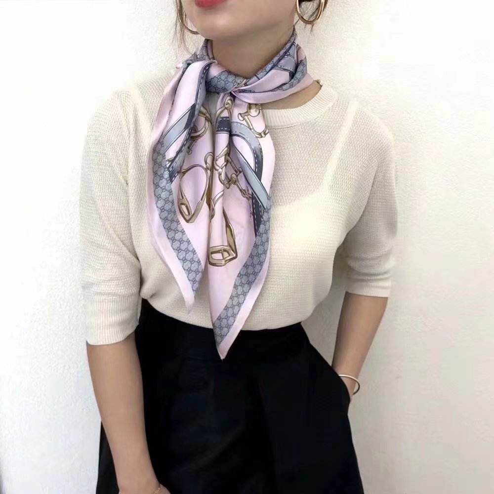 Ivory Bloom Scarf