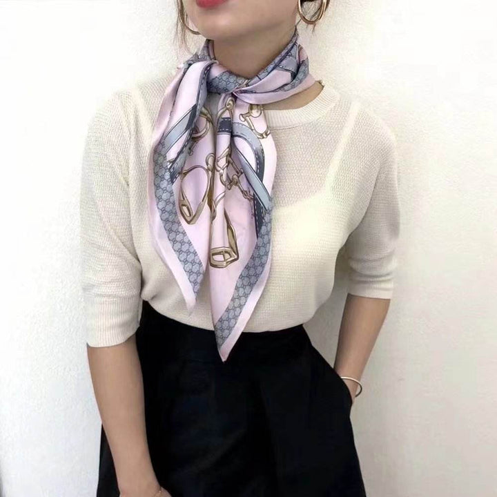 Ivory Bloom Scarf