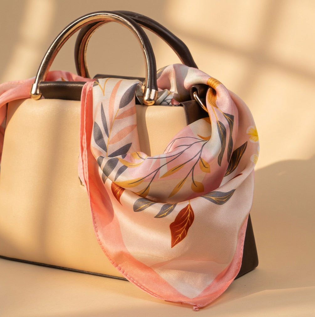 Blush Bloom Meadow Scarf - Pink