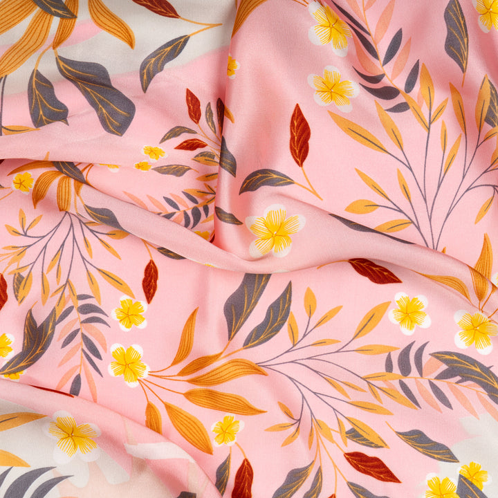 Blush Bloom Meadow Scarf - Pink