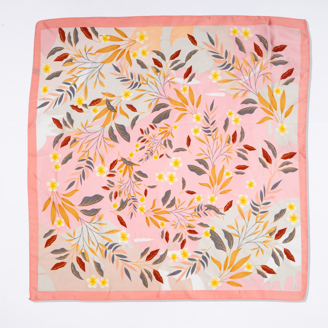 Blush Bloom Meadow Scarf - Pink