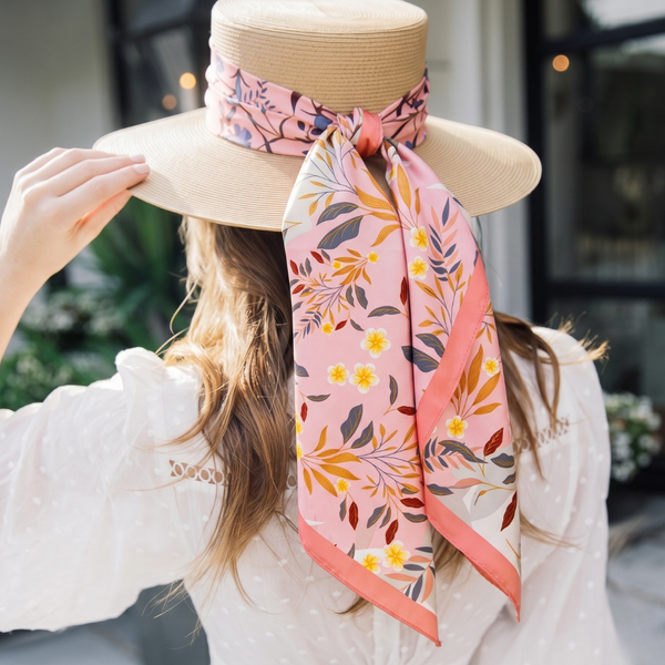 Blush Bloom Meadow Scarf - Pink