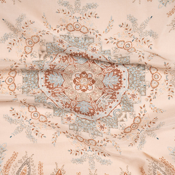 Ivory Paisley Scarf