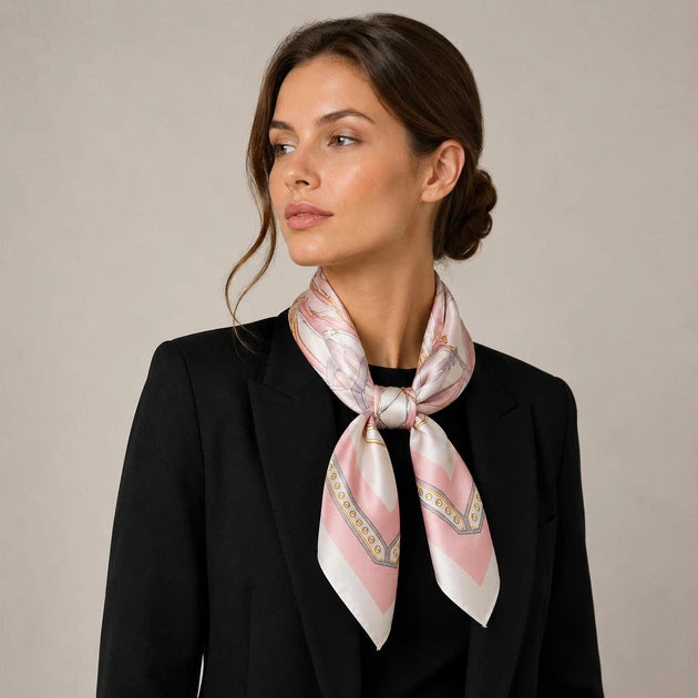 Belmont Blush Equestrian Scarf