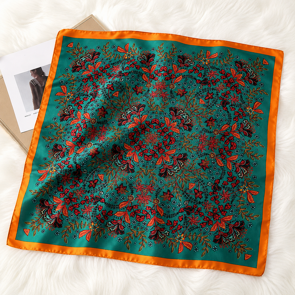 Rangrez Floral Statement Scarf
