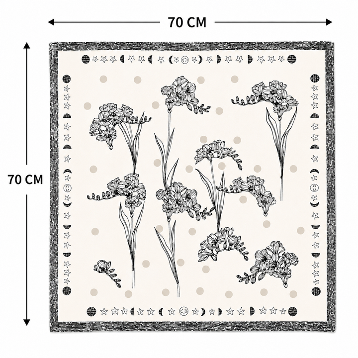 Moonlight Bloom Scarf