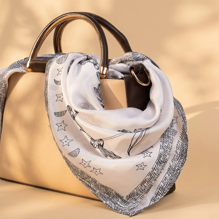 Moonlight Bloom Scarf