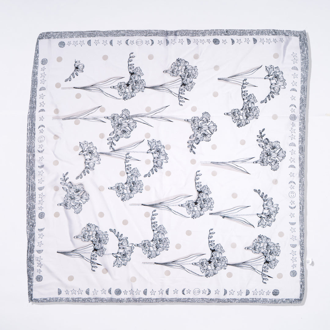 Moonlight Bloom Scarf