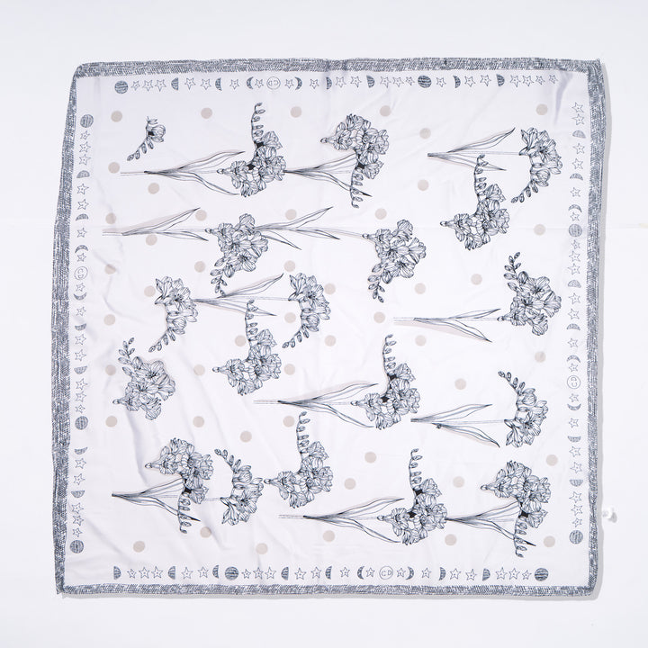 Moonlight Bloom Scarf
