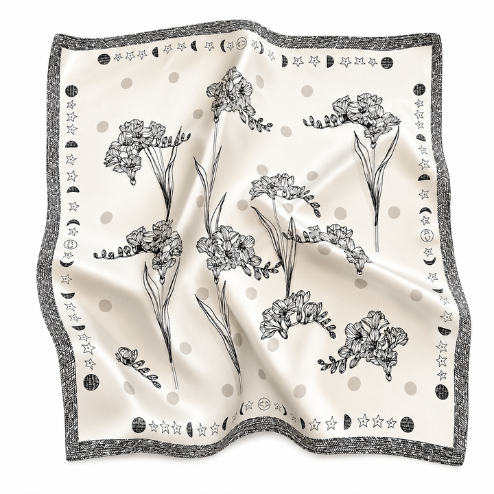 Moonlight Bloom Scarf