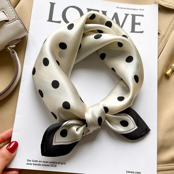 Paris Polka Luxe Scarf