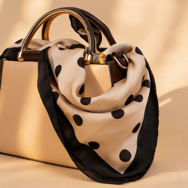 Paris Polka Luxe Scarf
