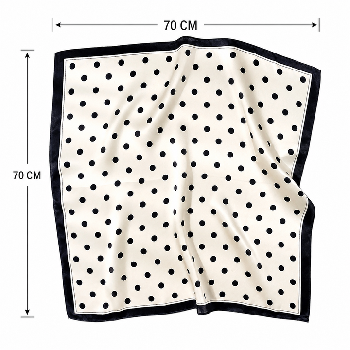Paris Polka Luxe Scarf