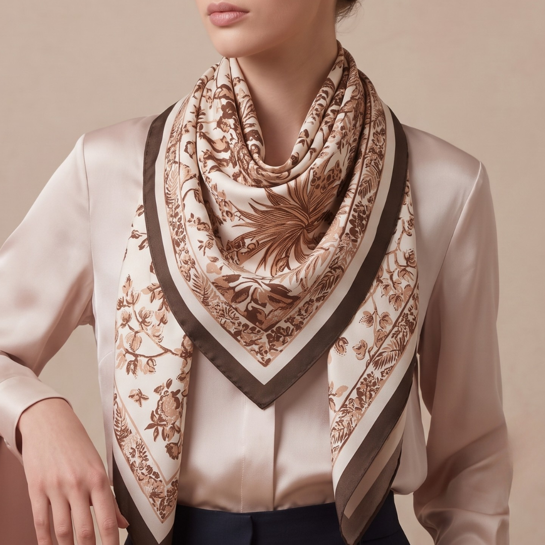 Botanical Muse Designer Scarf