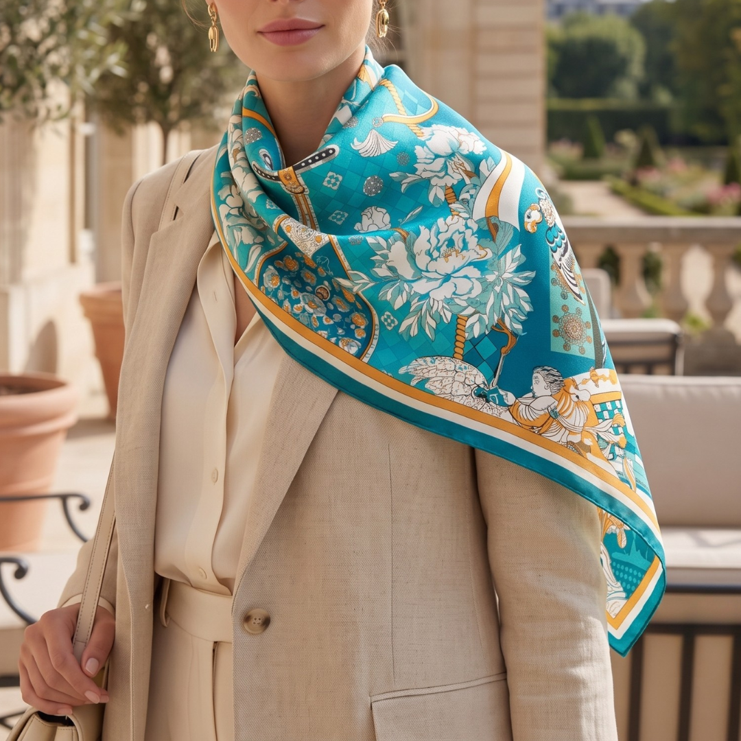 Riva Royale Printed Scarf