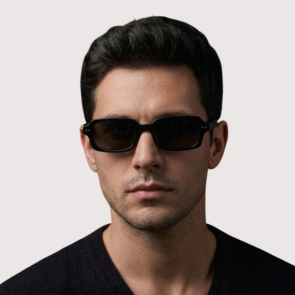 Blackout Retro Sunglasses
