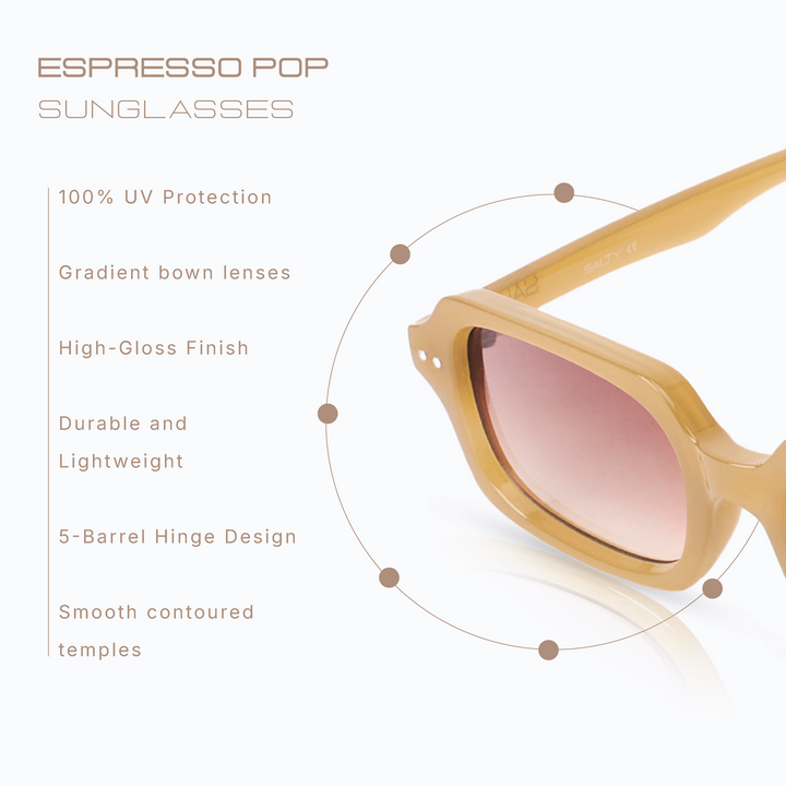 Espresso Pop Sunglasses