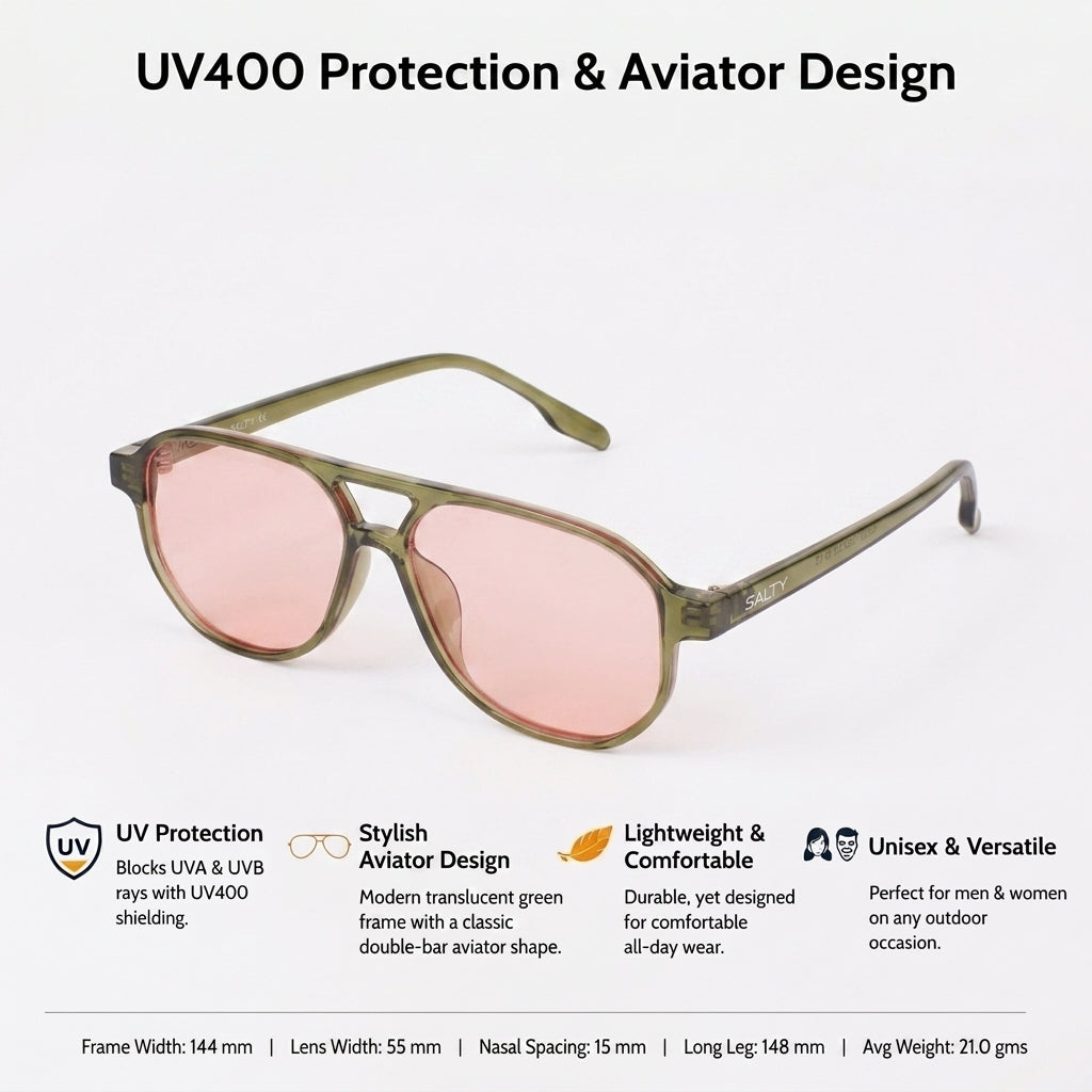 Matcha Blush Sunglasses