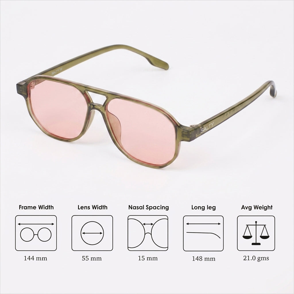 Matcha Blush Sunglasses