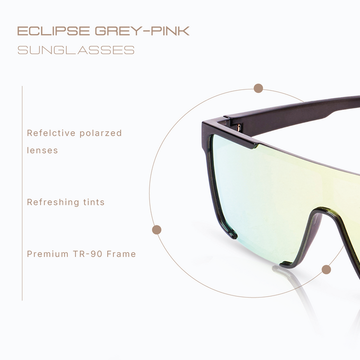 Eclipse Grey-Pink Sunglasses