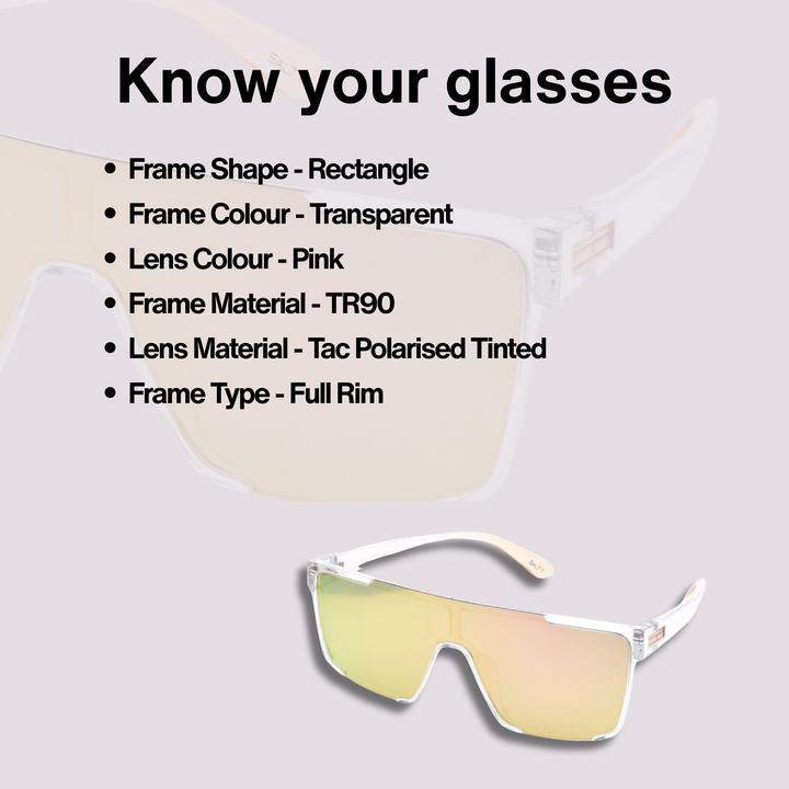 Eclipse Pink Sunglasses