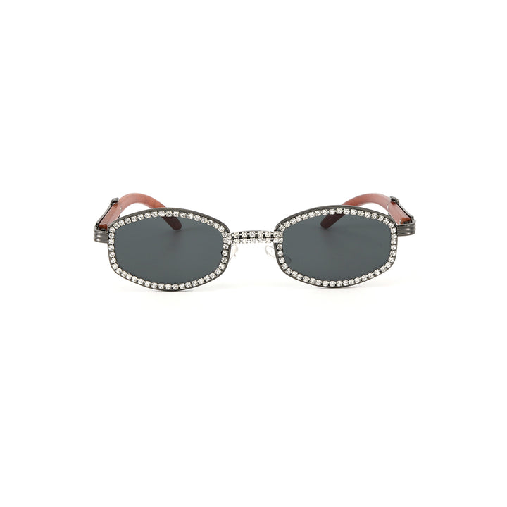 Glitter Dagger Oval UV400 Protective Sunglasses
