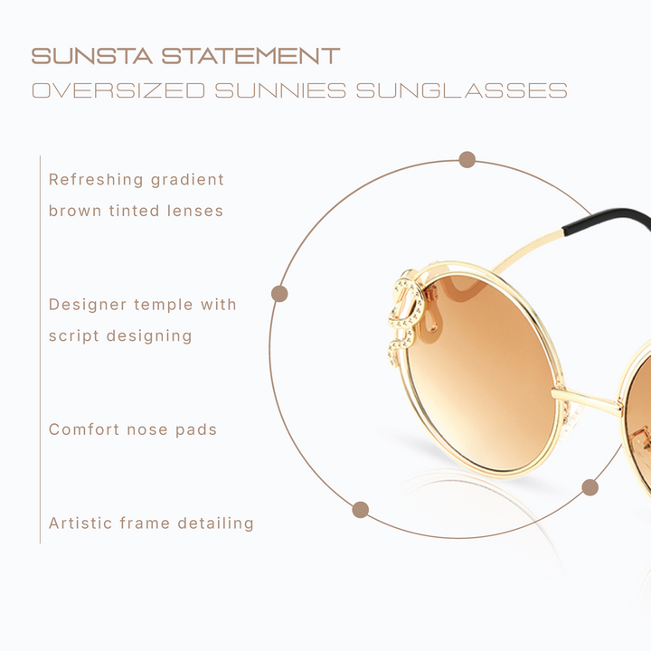 Sunsta Statement Oversized Sunnies
