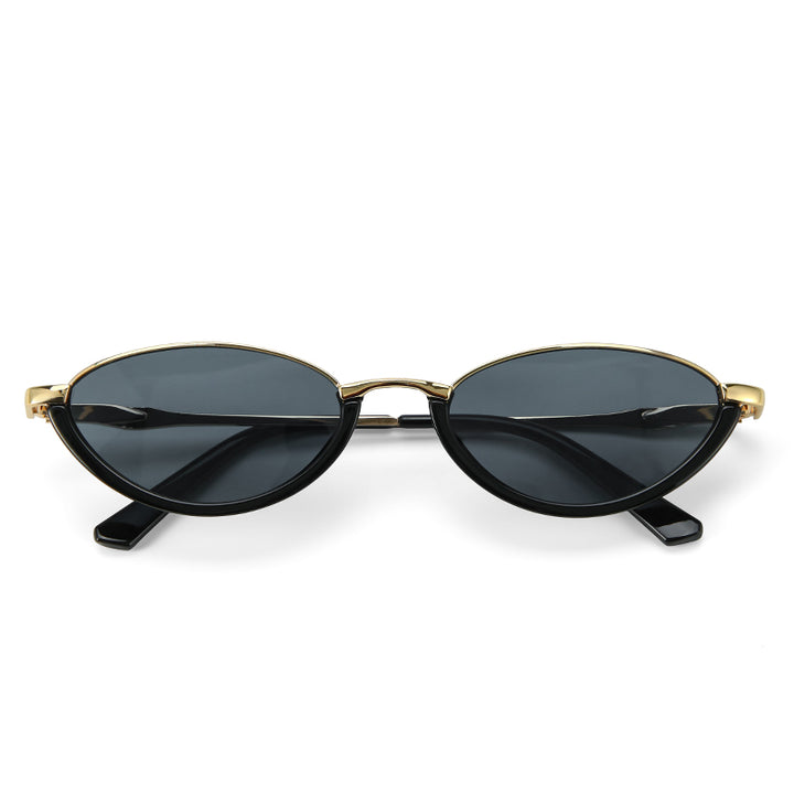 Catnip Gradient UV400 Protection Shades - (Black-Gold-Black)