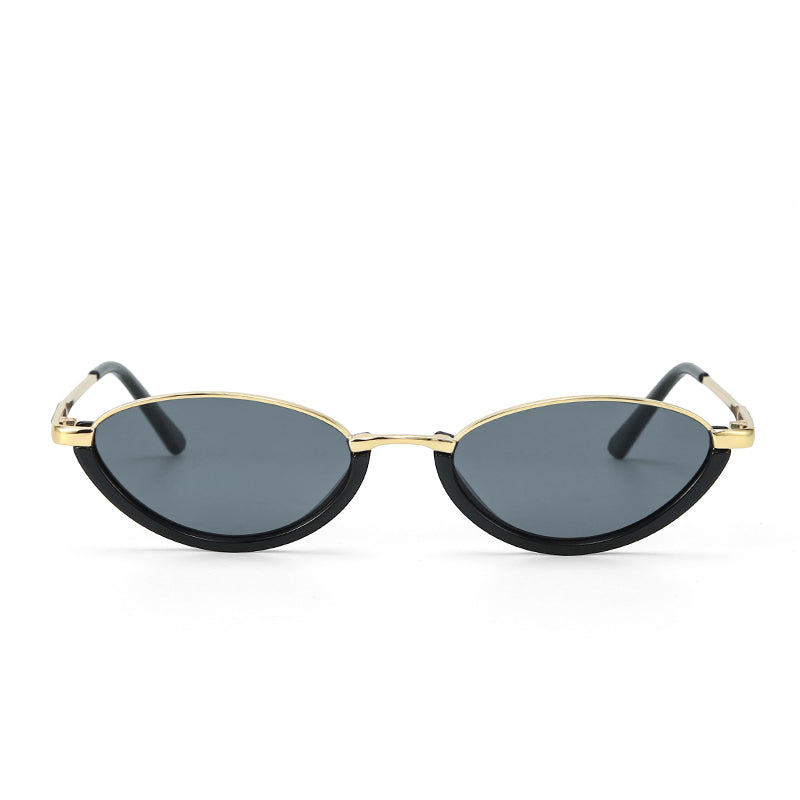 Catnip Gradient UV400 Protection Shades - (Black-Gold-Black)