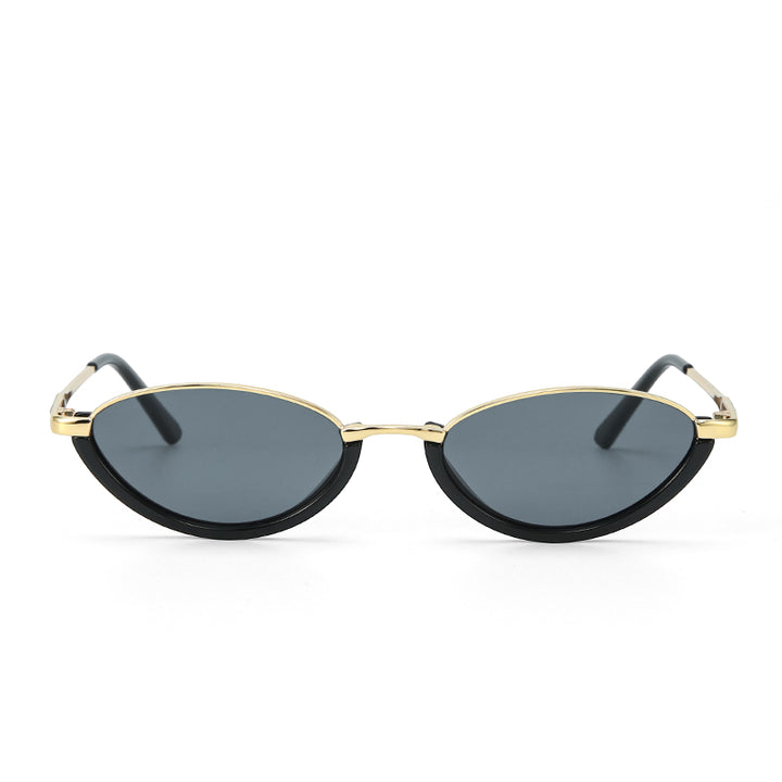 Catnip Gradient UV400 Protection Shades - (Black-Gold-Black)