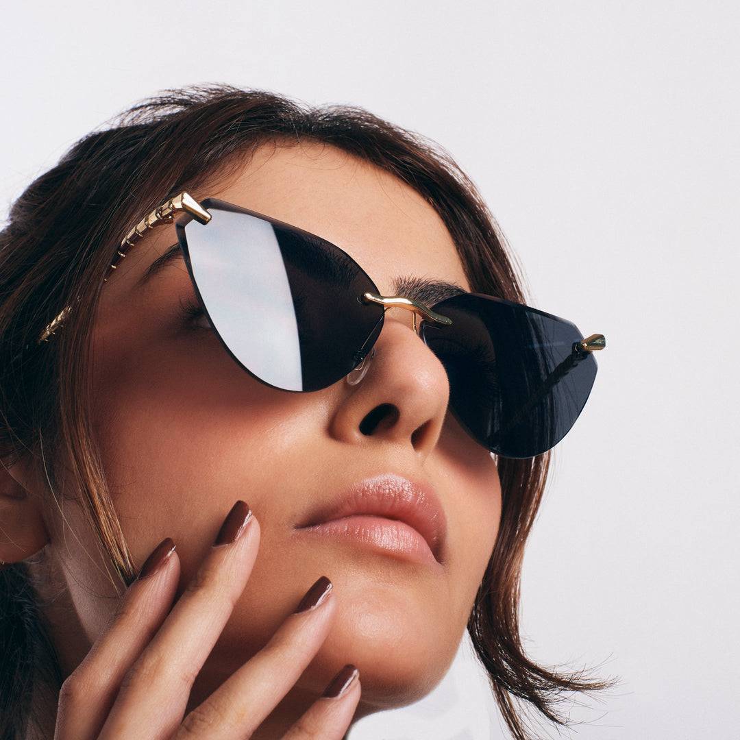 Boho Rimless Chic Shades for Girls