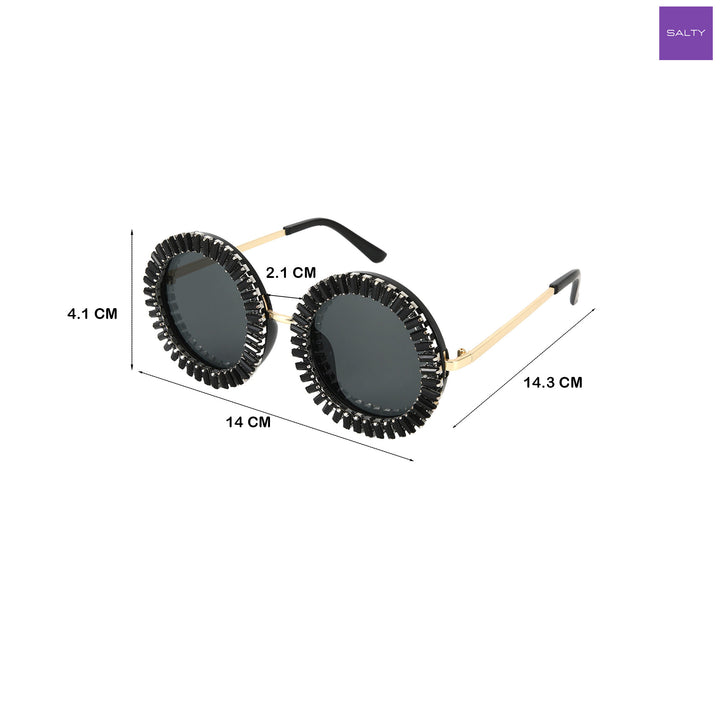 Viral Statement Round Party Glasses for Women