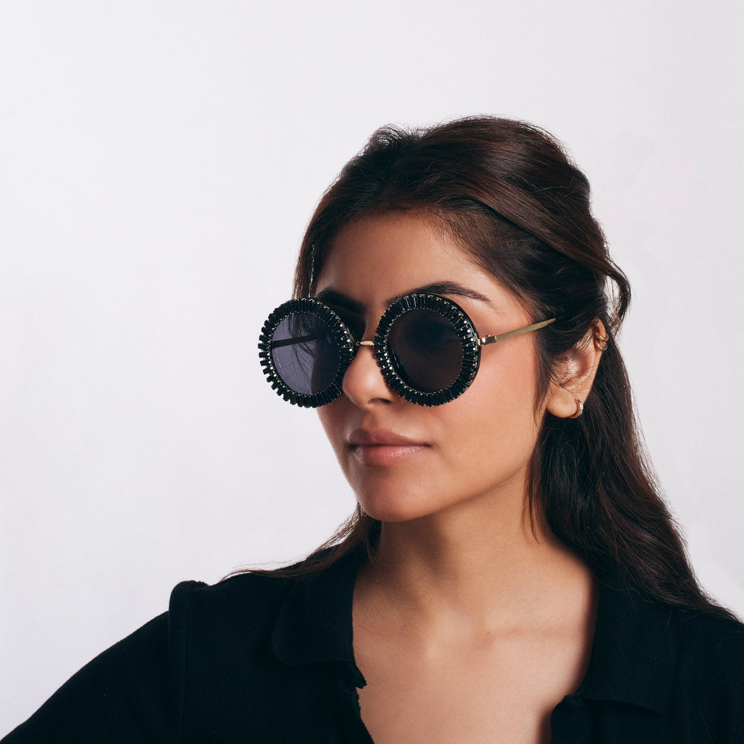 Viral Statement Round Party Glasses for Women