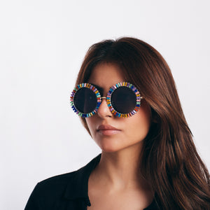 Red Carpet Inspired Rhinestone Designer Party Glasses for Women