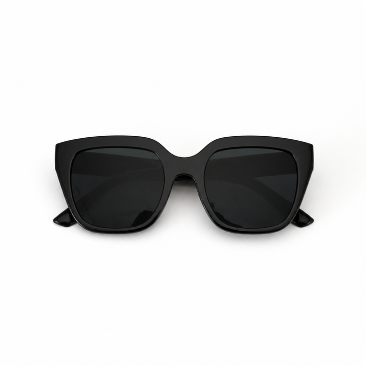 Coastal Chic Black Frame Fashion Sunglasses for Girls | Salty