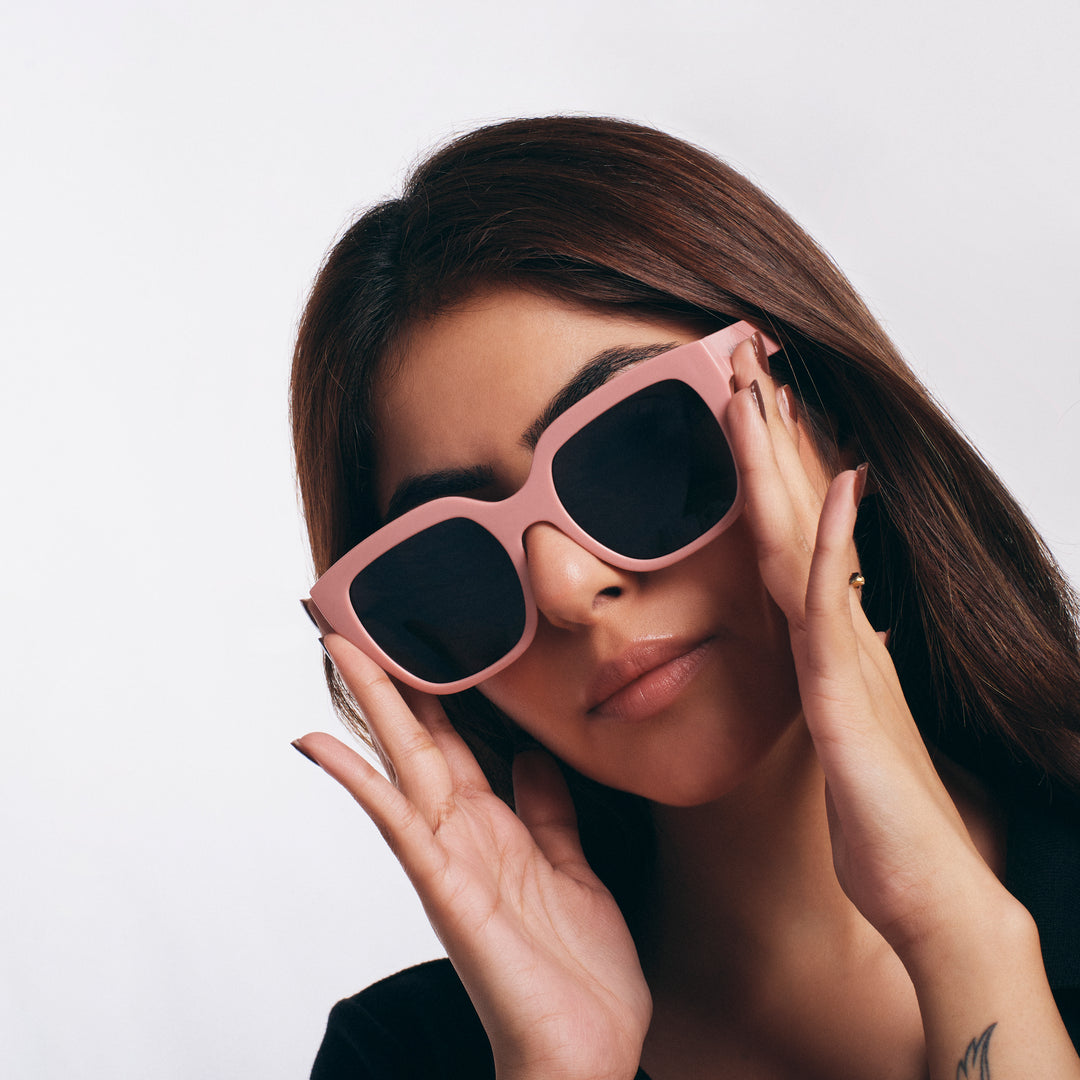 Blush Barbie Pink Frame Cool Shades for Women