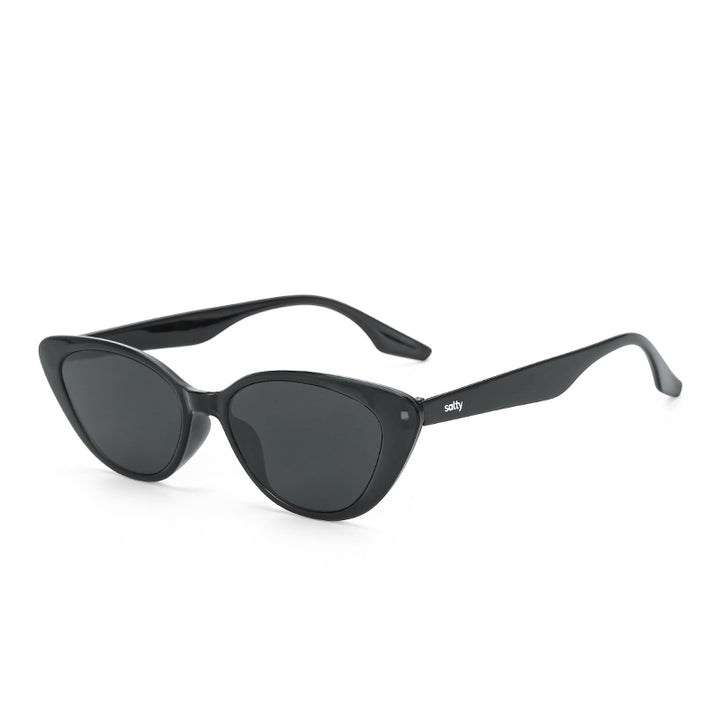 Vintage Black Oval UV Protection Sunglasses