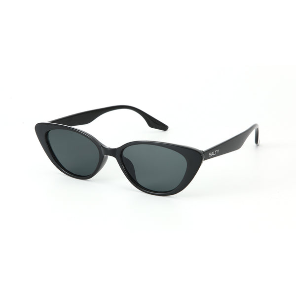 Vintage Black Oval UV Protection Sunglasses