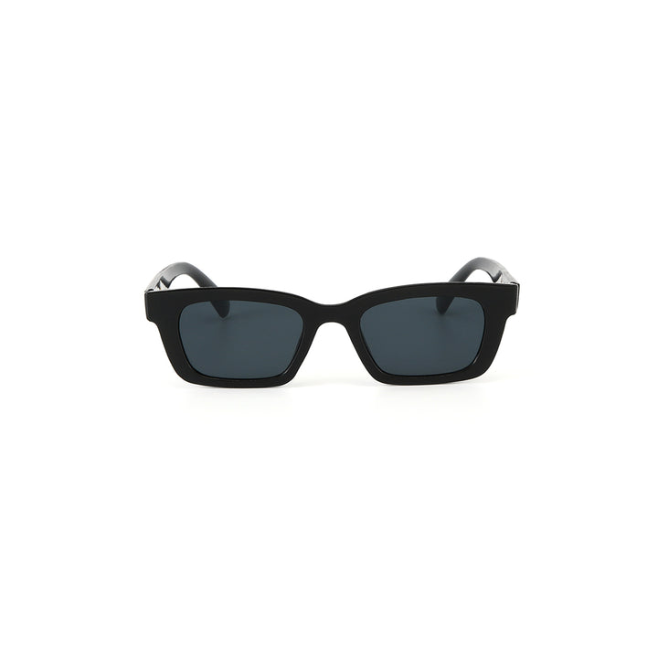 Statement Rectangular Black UV Protection Shades