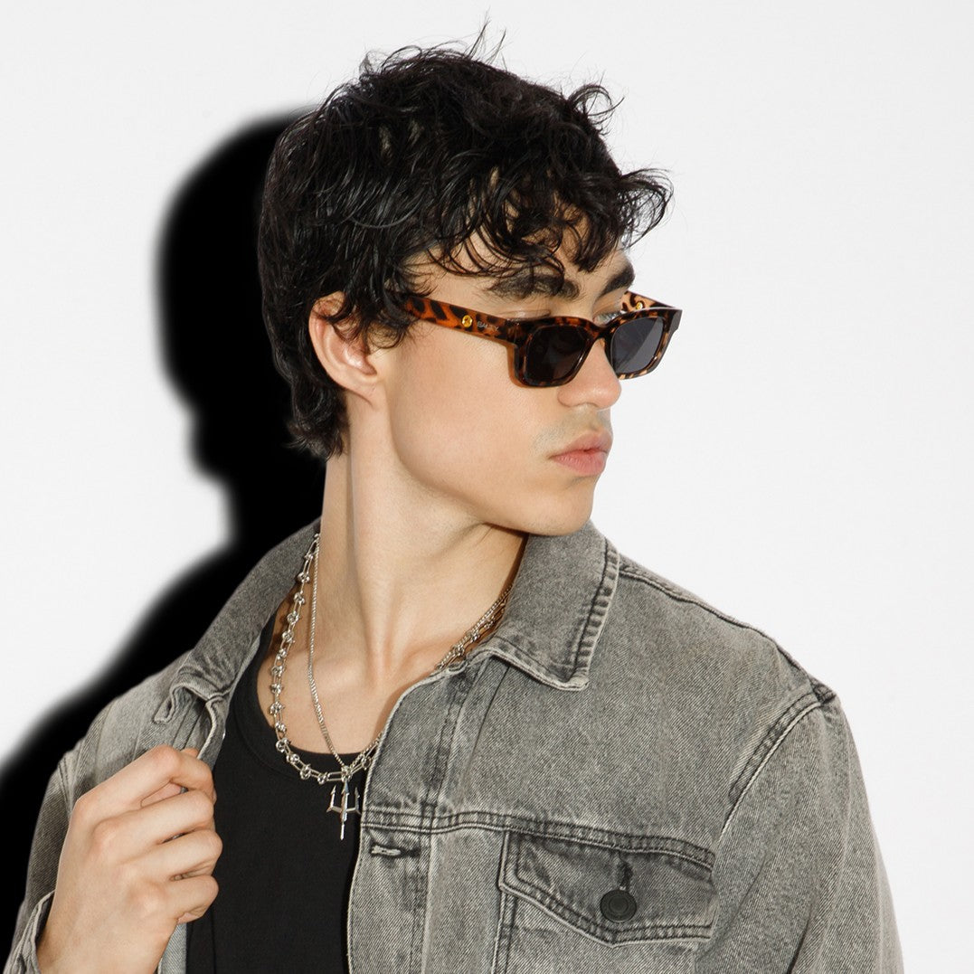 Statement Rectangular UV Protection Sunglasses