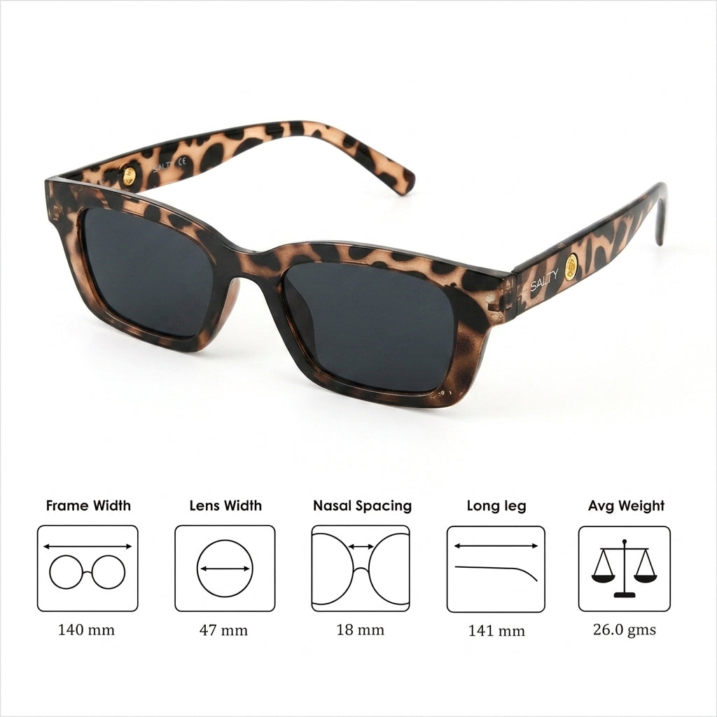Statement Rectangular UV Protection Sunglasses