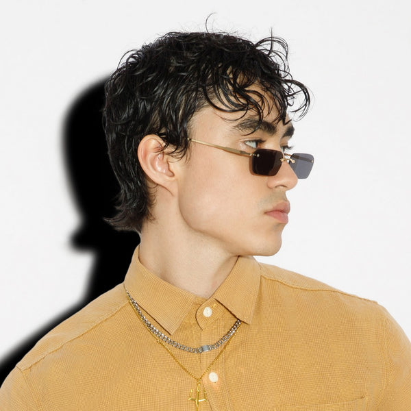 Onyx Drift Rectangle UV400 Protective Men's Sunglasses